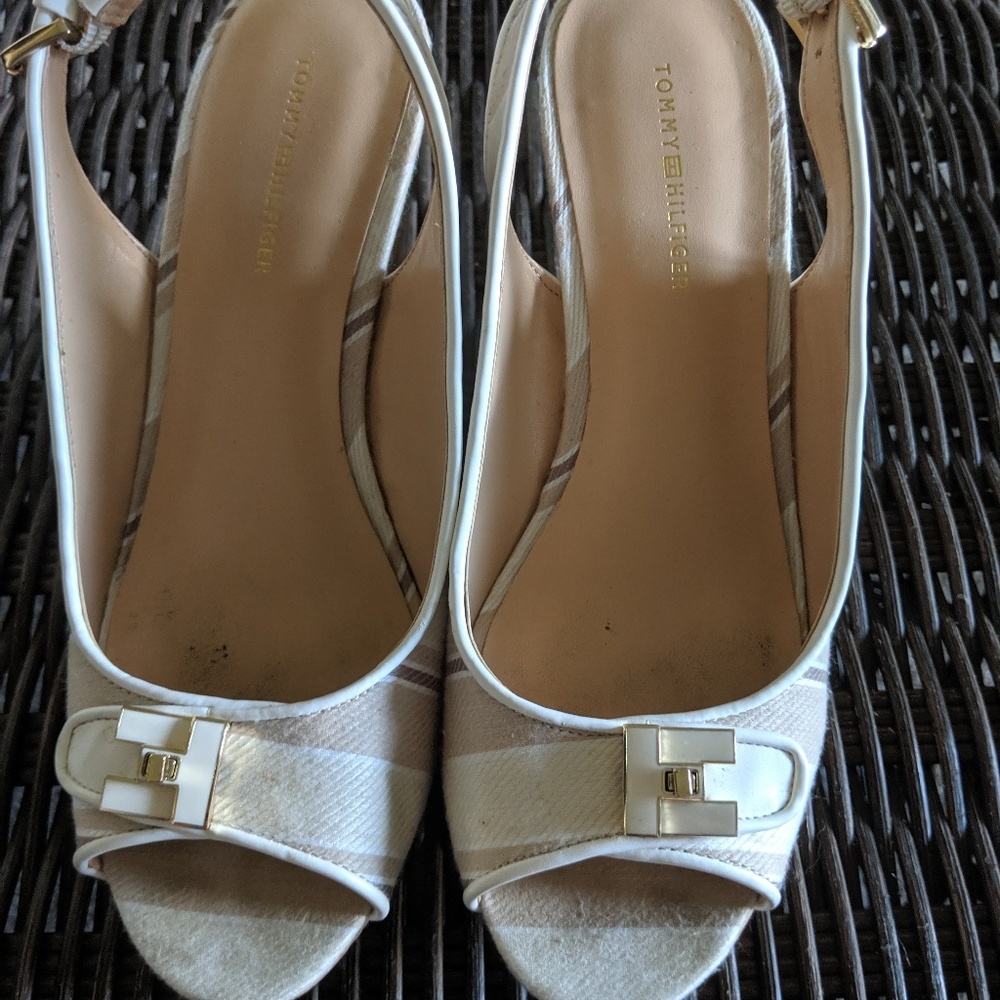 π₯π₯ Tommy Hilfiger Wedge Heel - Picture 7 of 9